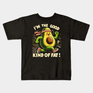 Avocado Fitness - Good Fat - Gym Kids T-Shirt